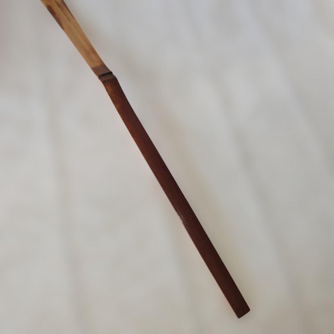 Chashaku Tea Scoop 'Zuisho' – Myoshinji Monk – Smoked Bamboo – Japan