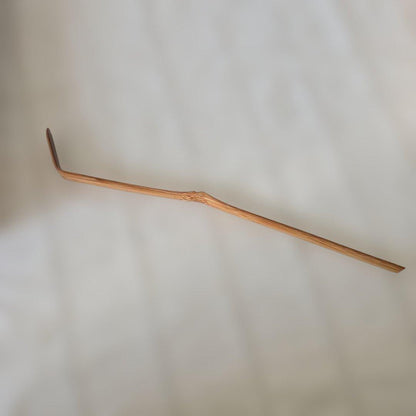 Chashaku Tea Scoop 'Zuisho' – Myoshinji Monk – Smoked Bamboo – Japan