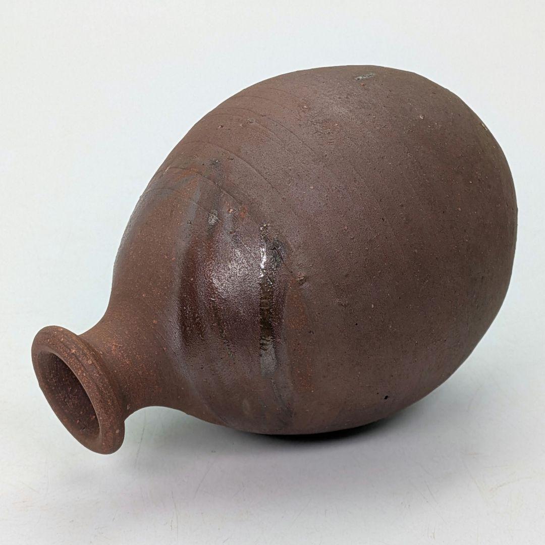 Bizen Pottery Tokkuri by Yu Fujiwara Living National Treasure