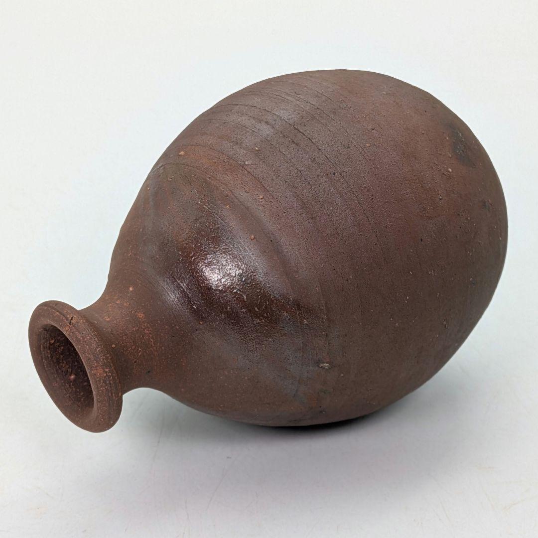 Bizen Pottery Tokkuri by Yu Fujiwara Living National Treasure