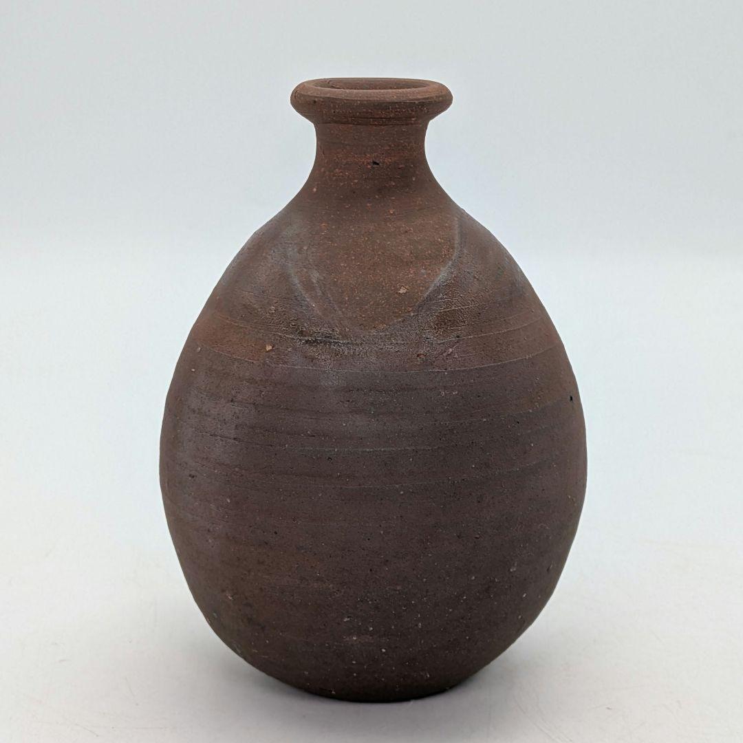 Bizen Pottery Tokkuri by Yu Fujiwara Living National Treasure