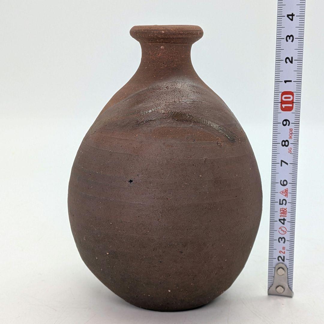 Bizen Pottery Tokkuri by Yu Fujiwara Living National Treasure