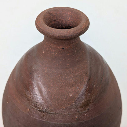 Bizen Pottery Tokkuri by Yu Fujiwara Living National Treasure