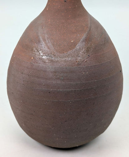 Bizen Pottery Tokkuri by Yu Fujiwara Living National Treasure