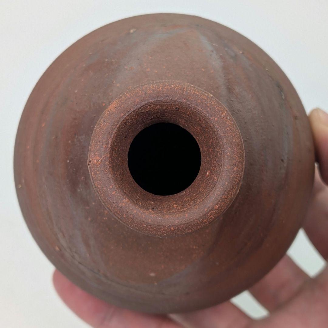 Bizen Pottery Tokkuri by Yu Fujiwara Living National Treasure