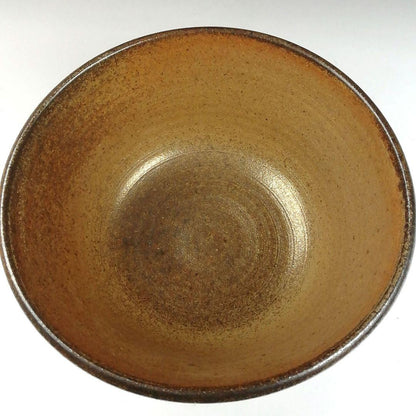 Kinjo Ware Natural Ash Glaze Tea Bowl by Komaru Kentaro - Arako Kiln Nagoya