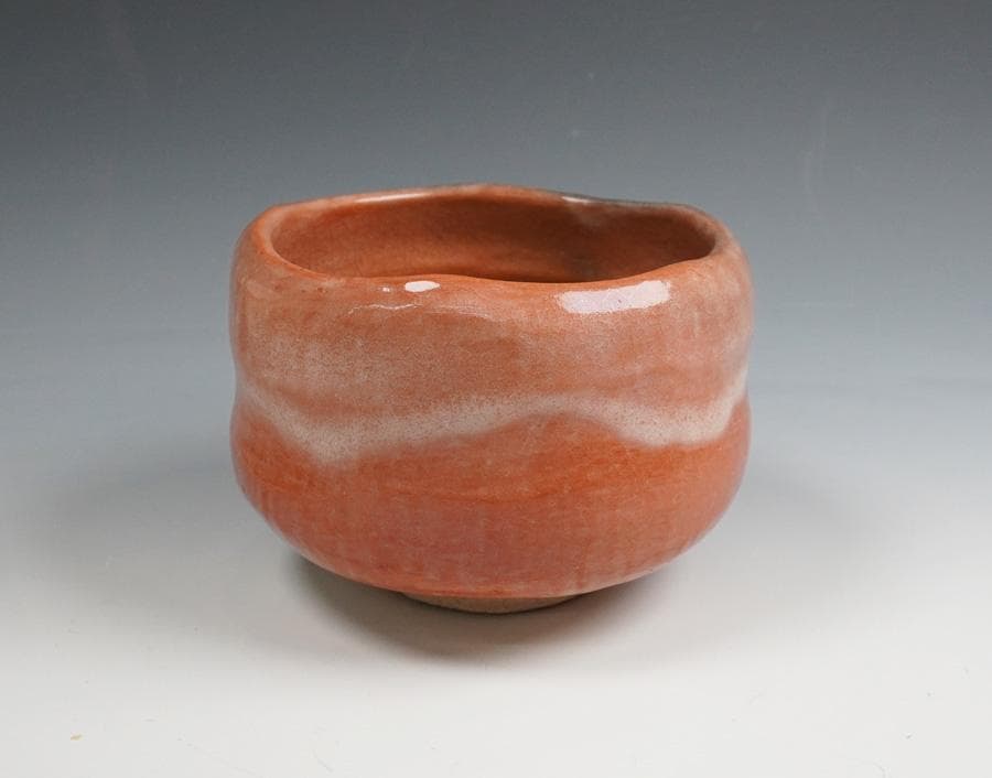 Ito Keiraku Aka-Raku Chawan, Kenniji Abbot Takeda Ekishu Inscription