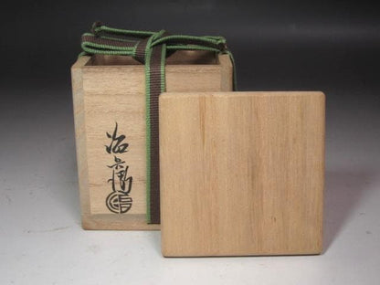 Murase Jihei II Negoro Tea Caddy - Urasenke Hounsai Kao with Signed Box
