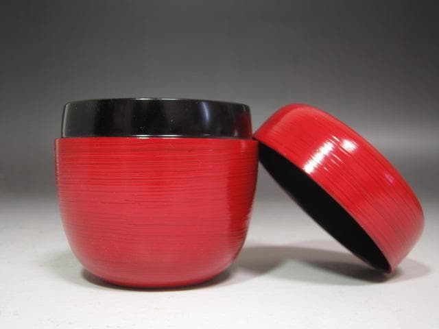 Murase Jihei II Negoro Tea Caddy - Urasenke Hounsai Kao with Signed Box
