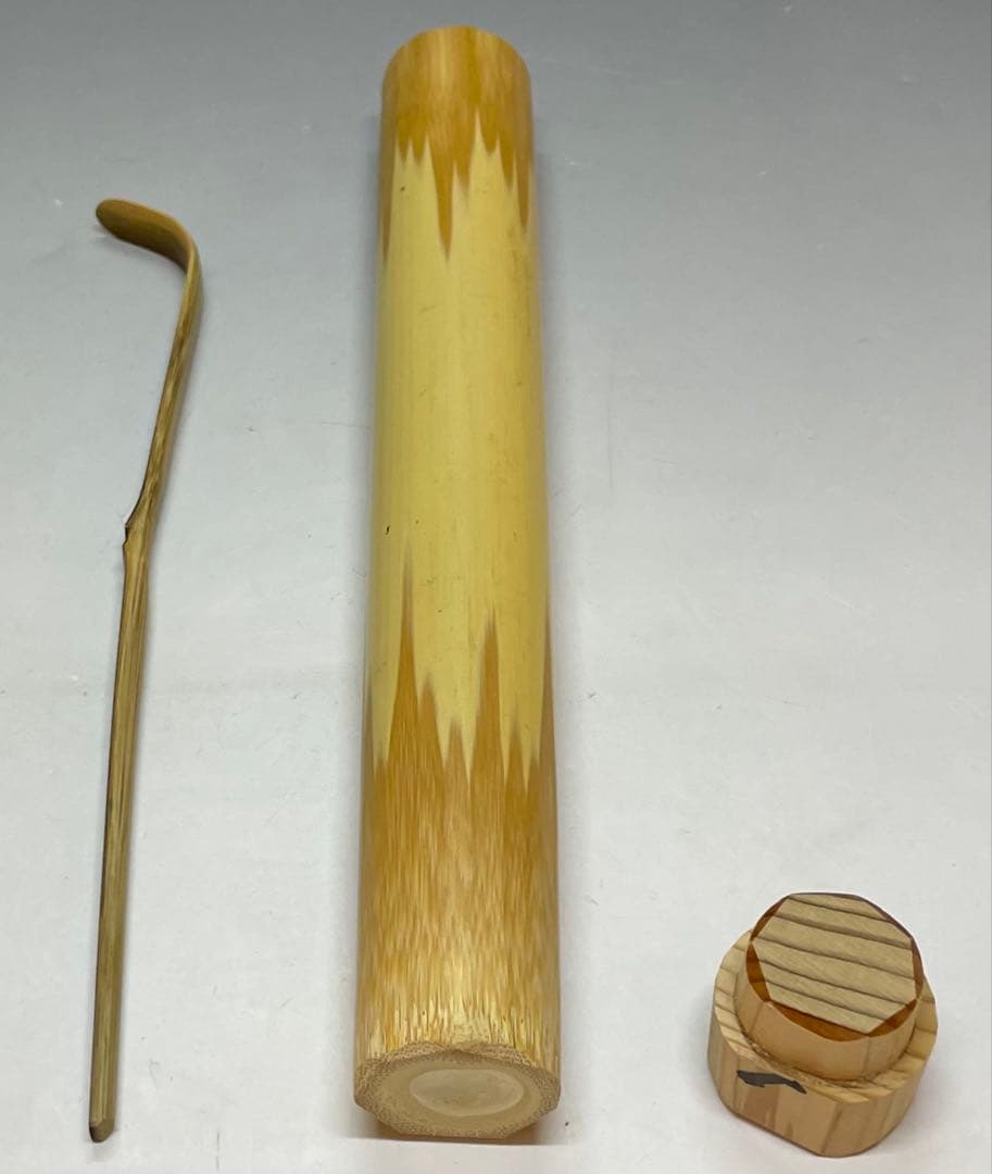 Chashaku Tea Scoop by Kagebayashi Soatsu — Mei 'Kojitsu' — Inscribed by Former Daitokuji Fukumoto Sekio