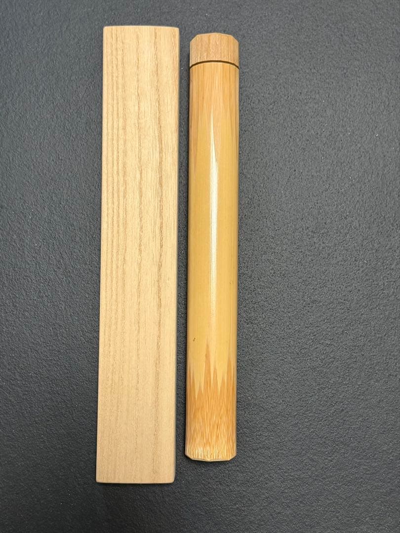 Fukumoto Sekio | Chashaku Tea Scoop | Mei Senshin (Purify the Mind) | Daitokuji Priest | Bamboo