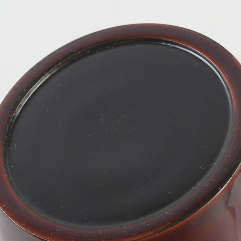 Wajima Lacquer Dobari Natsume Tea Caddy – Gold Maki-e Gourd – Okamoto Yosai – Japan