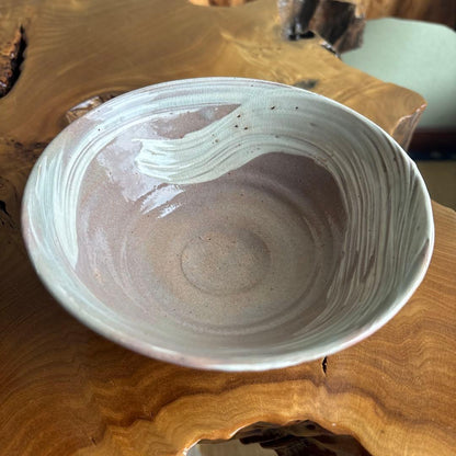 Hakeme Hira-Chawan | Japanese Flat Tea Bowl | Artist Work | Matcha Bowl | Tea Ceremony