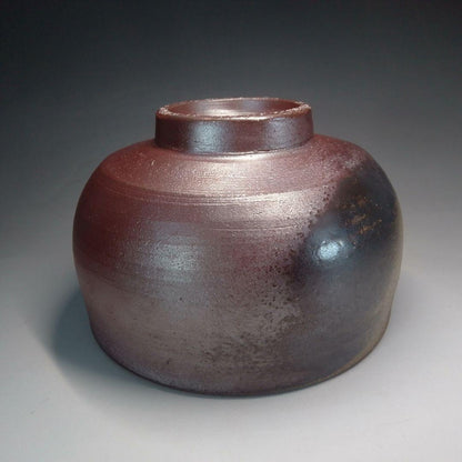 Bizen Ware Chawan Tea Bowl with Goma Hidasuki Natural Fire Markings