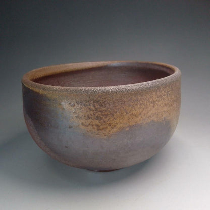 Bizen Ware Chawan Tea Bowl with Goma Hidasuki Natural Fire Markings