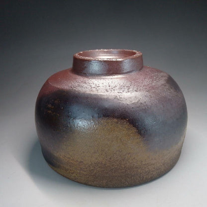 Bizen Ware Chawan Tea Bowl with Goma Hidasuki Natural Fire Markings