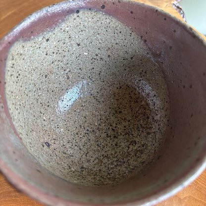 Tango Ware Wabi Matcha Bowl | Japanese Wood-Fired Chawan with Tomobako | Natural Ash Glaze Yakishime Tea Bowl