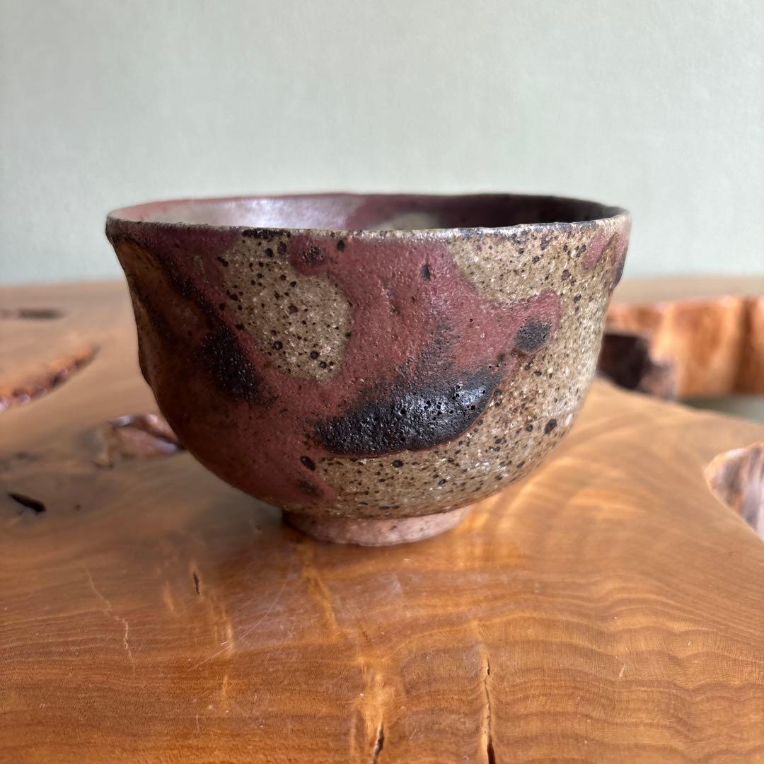 Tango Ware Wabi Matcha Bowl | Japanese Wood-Fired Chawan with Tomobako | Natural Ash Glaze Yakishime Tea Bowl