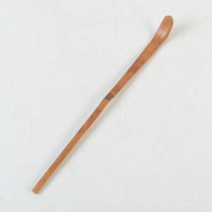 Bamboo Chashaku Tea Scoop 'Tsurezure' — by Tankan, Inscribed by Hasegawa Kanshū of Daitoku-ji