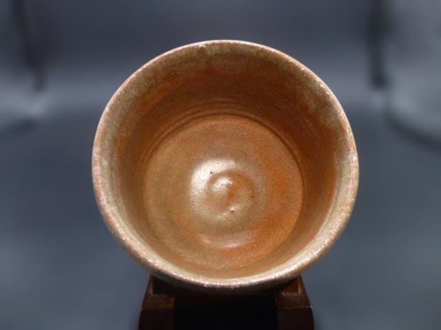 Antique Ryonyu Aka-Raku Cylindrical Tea Bowl, Signed Tsutsu Chawan Certified by Tannyu X, Edo Period Kyoto Raku Ware with Tomobako