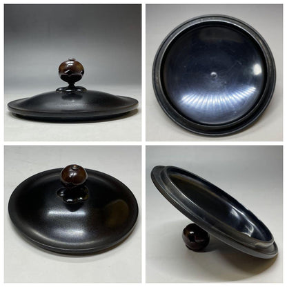 Shirizari Cast Iron Tea Kettle by Kakutani Shason — Chagama with Bail Rings