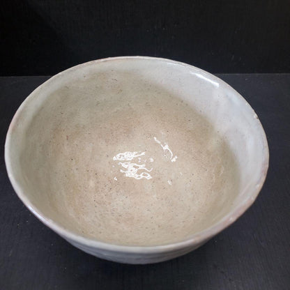 7th Gen Okada Senshu Hagi Tea Bowl - Seiunzan Kiln Chawan with Signed Box