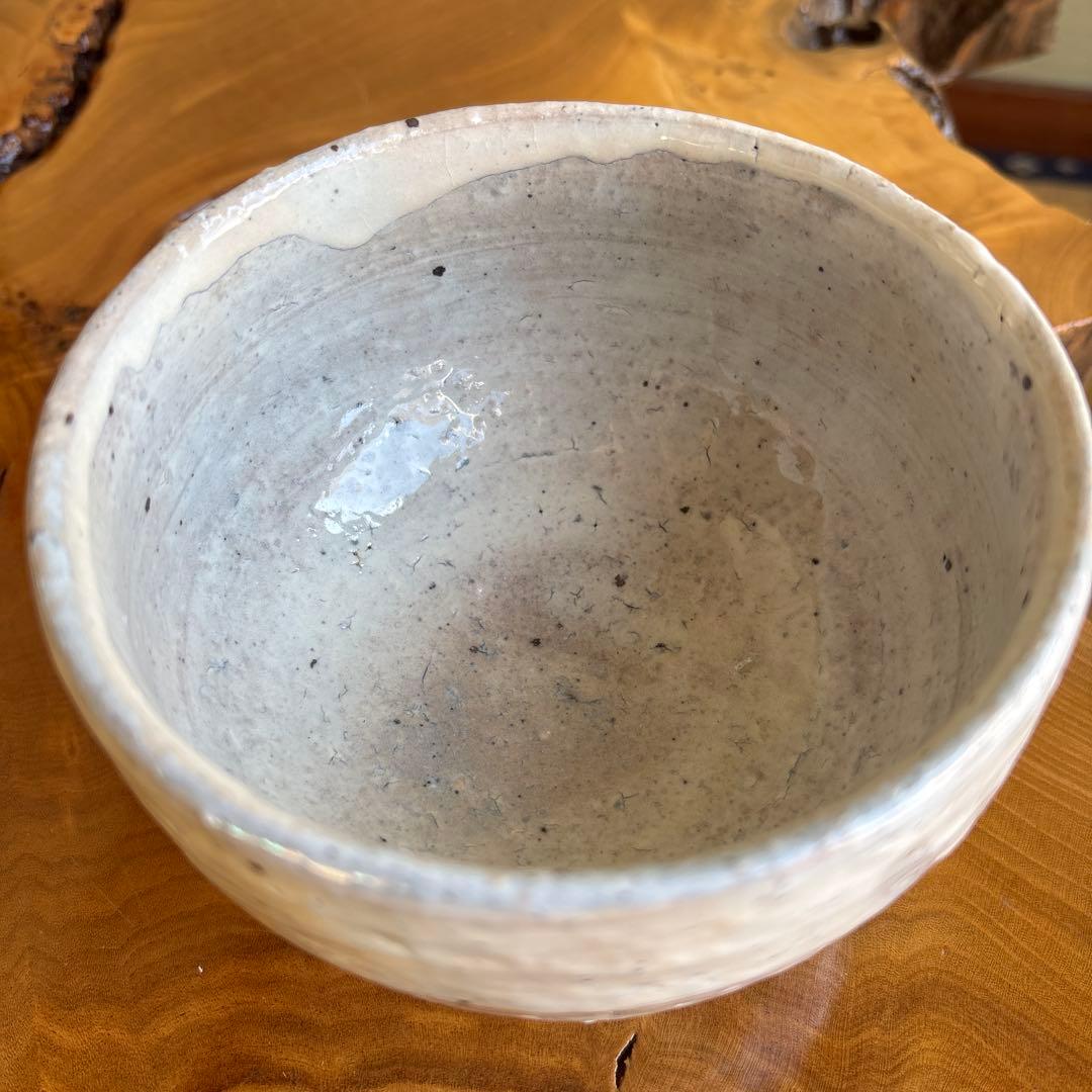 Kakedota Takatsugu Shino Tea Bowl - Shintsu Kiln Japanese Matcha Chawan