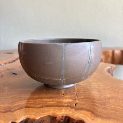 Bizen Ware Tea Bowl by Kimura Ichiyo - Japanese Matcha Chawan with Ash Glaze and Signed Box