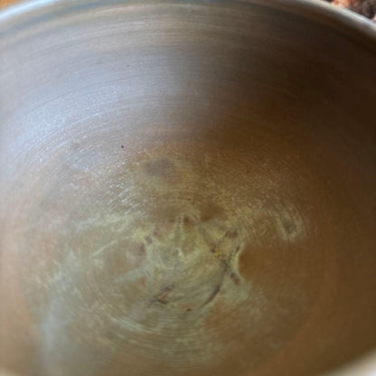 Bizen Ware Tea Bowl by Kimura Ichiyo - Japanese Matcha Chawan with Ash Glaze and Signed Box