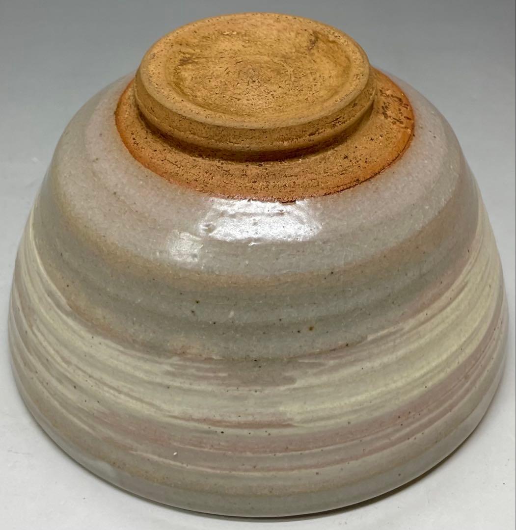 Kosobe Ware Hakeme Tea Bowl | Edo Revival Brushmark Chawan with Paulownia Box