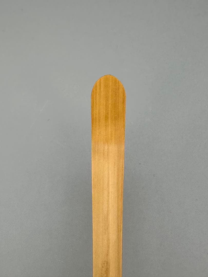 Chashaku Tea Scoop by Horinouchi Sokan, Omotesenke Grand Master, Signed Noasobi, Susutake Bamboo, Tomobako