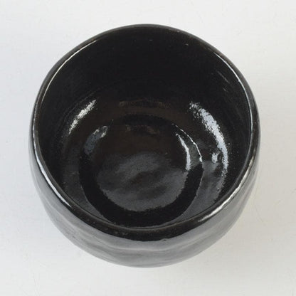 Raku Kichizaemon Black Raku Tea Bowl Kuro-Raku Chawan Kyoto Tomobako