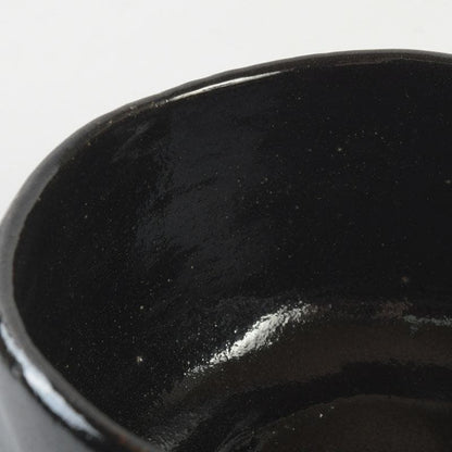 Raku Kichizaemon Black Raku Tea Bowl Kuro-Raku Chawan Kyoto Tomobako