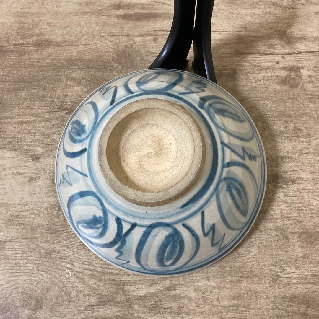 Gosu-e Cobalt Blue Bowl by Arai Kinya (Fusen) - Kyoto Ware Dead Stock