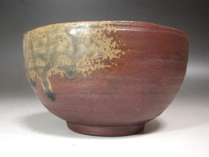 Bizen Tea Bowl 'Hōrai' by Kaneshige Tōyō (Living National Treasure) - Tantansai Inscription