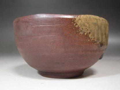 Bizen Tea Bowl 'Hōrai' by Kaneshige Tōyō (Living National Treasure) - Tantansai Inscription