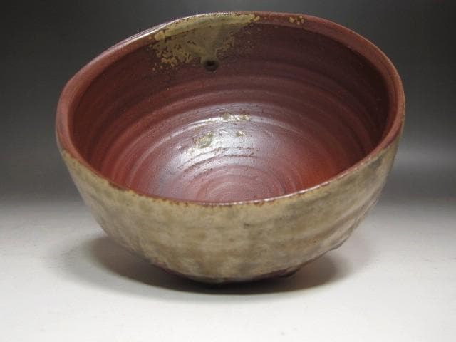 Bizen Tea Bowl 'Hōrai' by Kaneshige Tōyō (Living National Treasure) - Tantansai Inscription