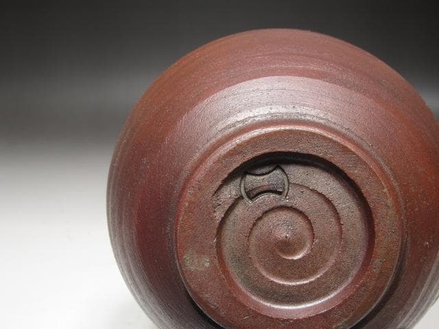 Bizen Tea Bowl 'Hōrai' by Kaneshige Tōyō (Living National Treasure) - Tantansai Inscription