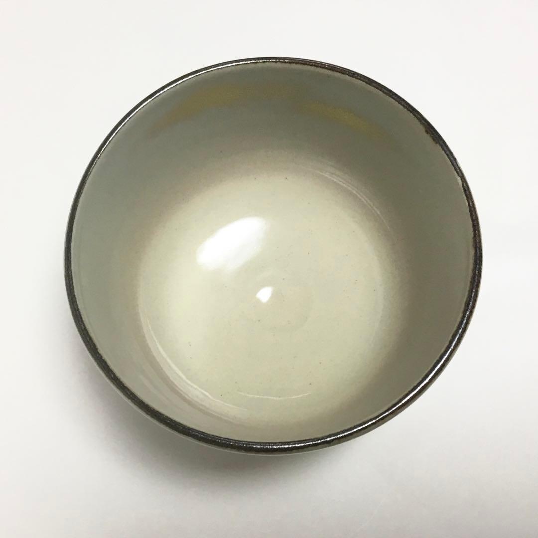 Kenzan-Style Iris Chawan by Ikkyu-gama — Shobu Overglaze Tea Bowl