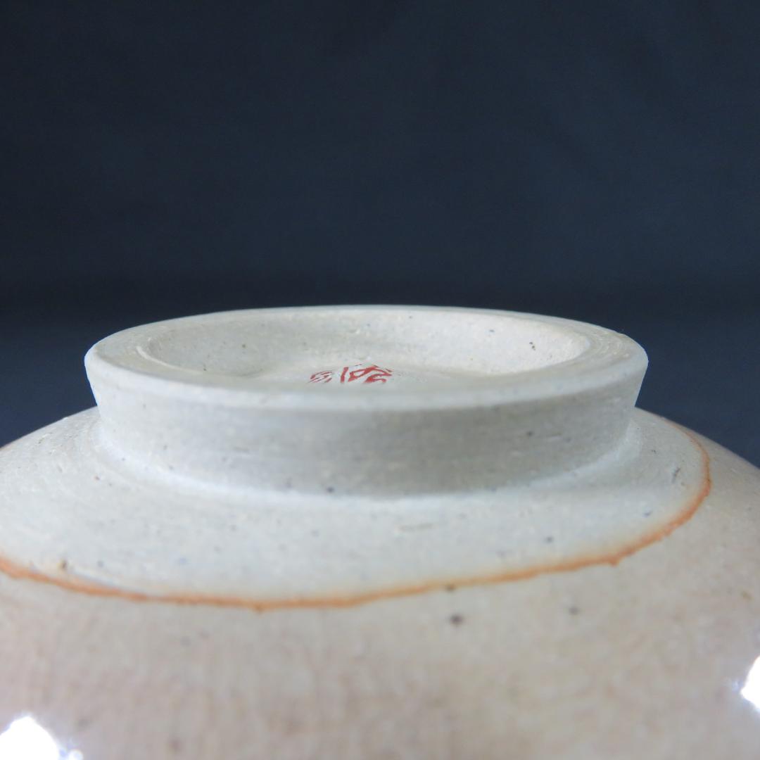 Kutani Ware Chawan by Shiho - Pampas Grass Moon Design Tea Bowl with Signed Box