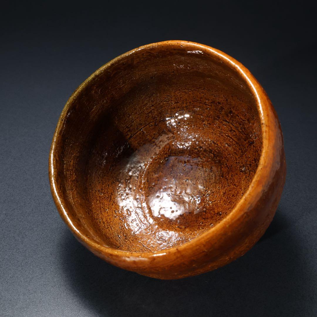 Ohi Toshiro X Ame-yu Chawan — Kanazawa Raku Lineage Matcha Bowl with Signed Tomobako