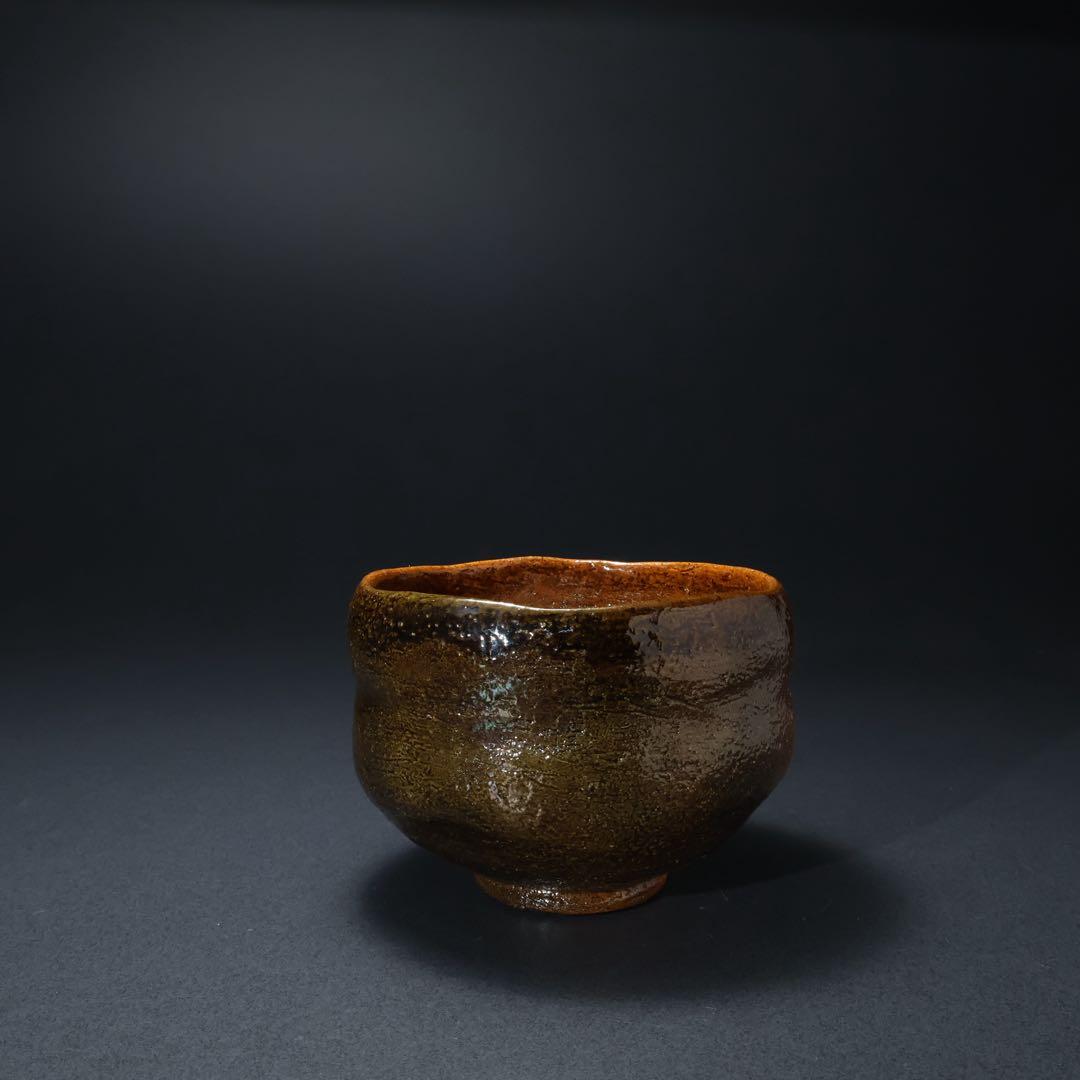 Ohi Toshiro X Ame-yu Chawan — Kanazawa Raku Lineage Matcha Bowl with Signed Tomobako