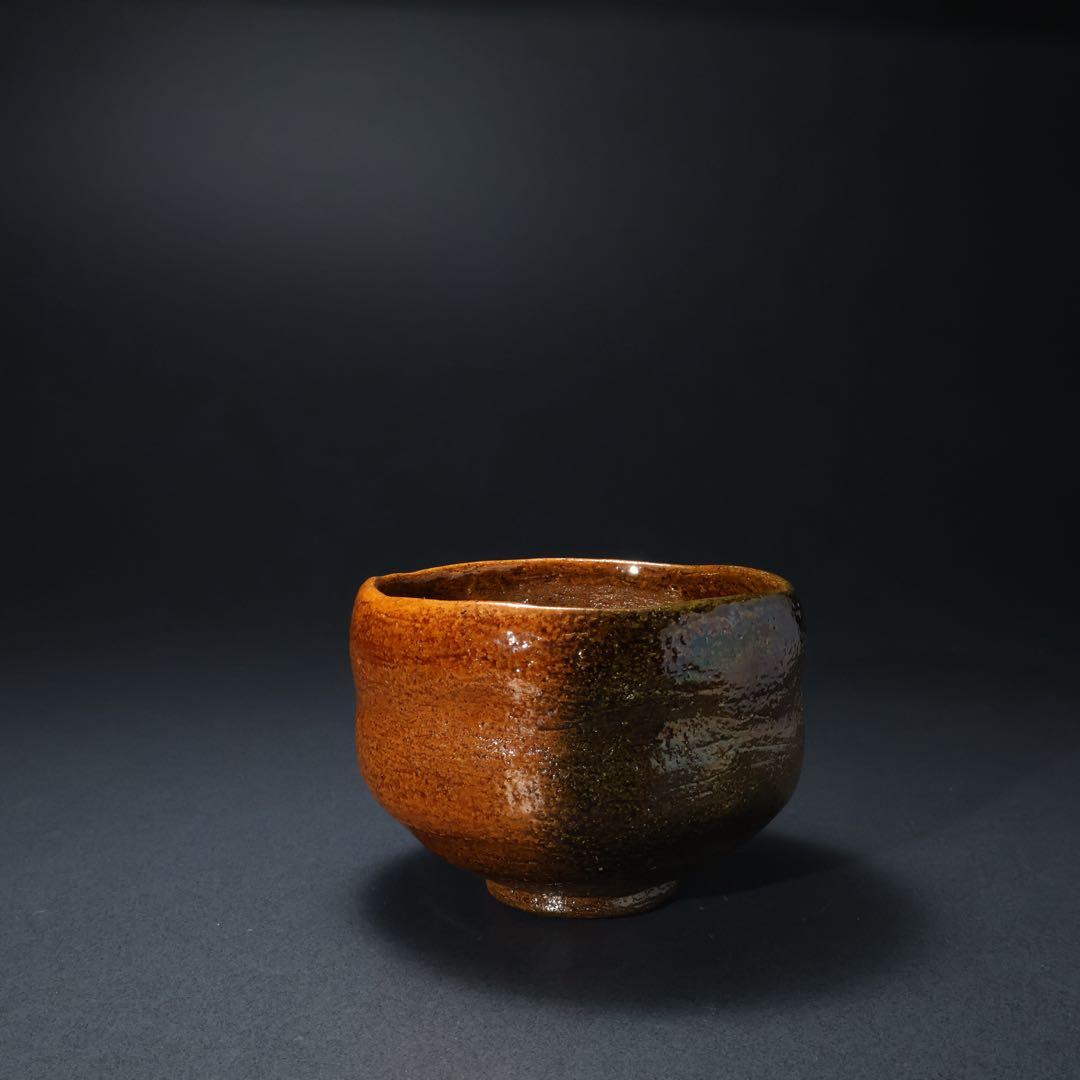 Ohi Toshiro X Ame-yu Chawan — Kanazawa Raku Lineage Matcha Bowl with Signed Tomobako