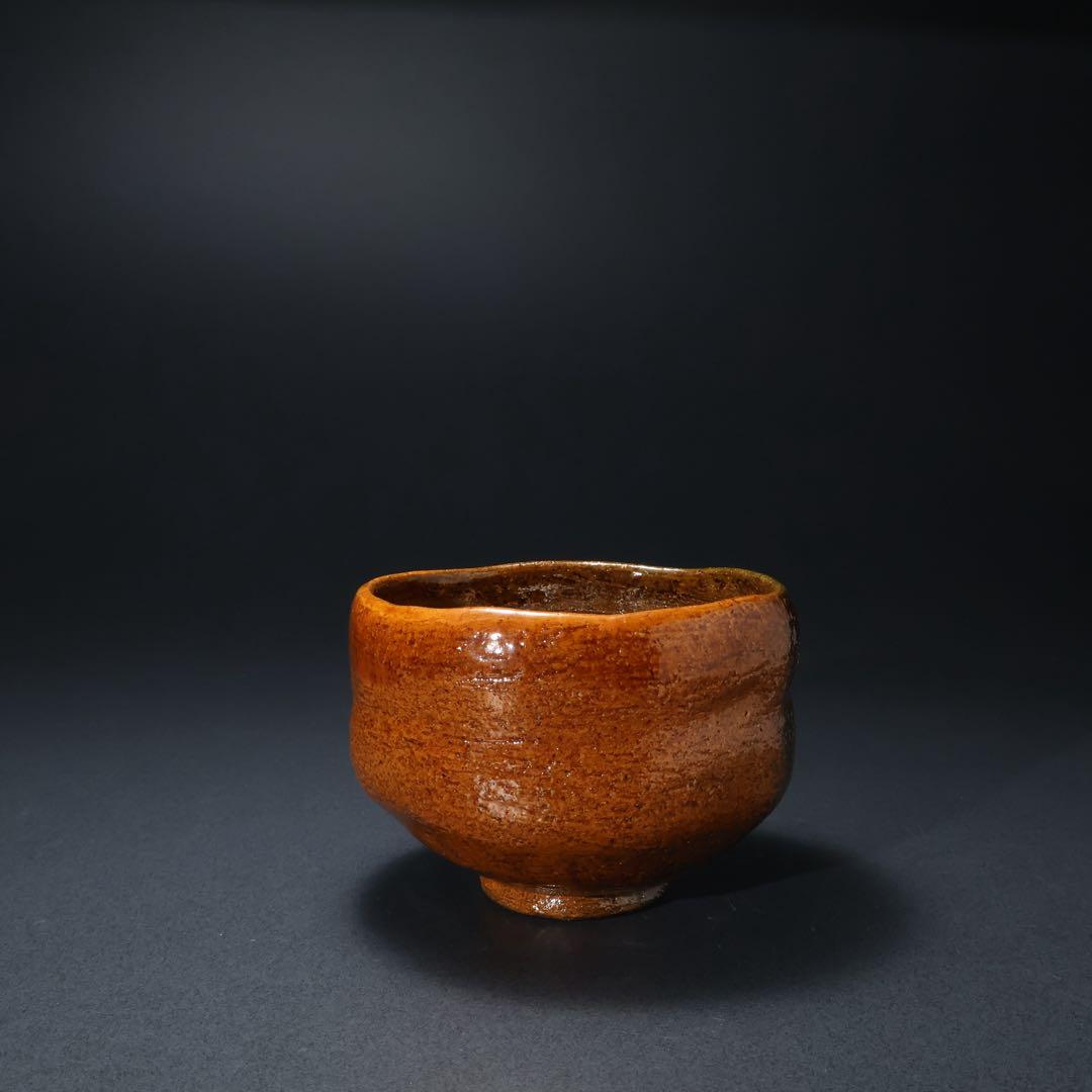 Ohi Toshiro X Ame-yu Chawan — Kanazawa Raku Lineage Matcha Bowl with Signed Tomobako