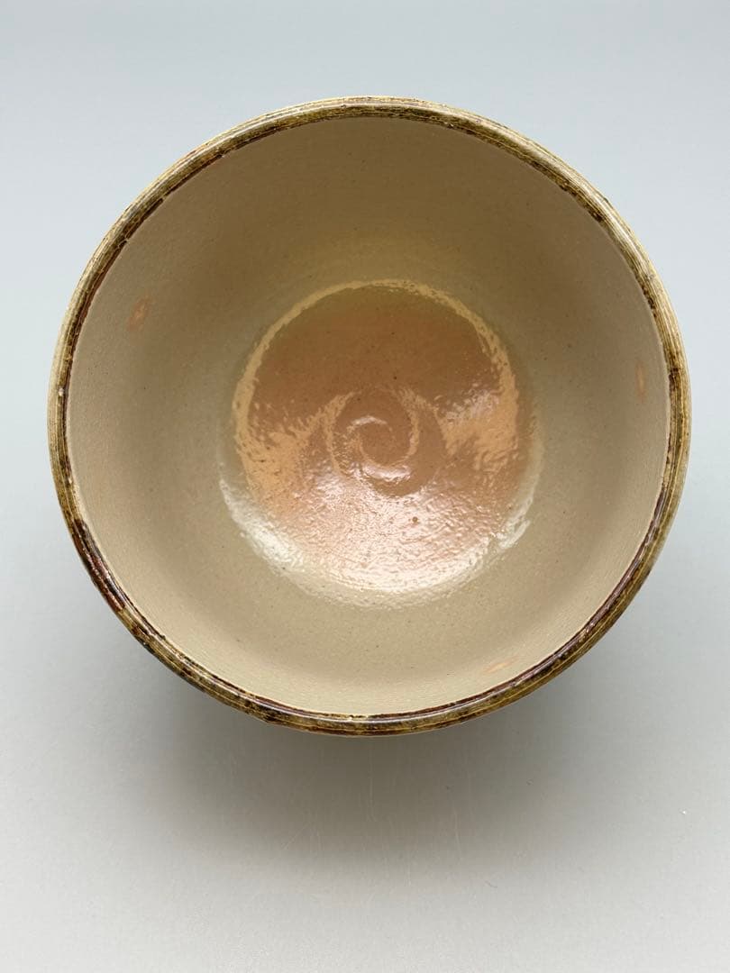 Kyoto-yaki Winter Peony Matcha Bowl by Nan-guchi Kansui