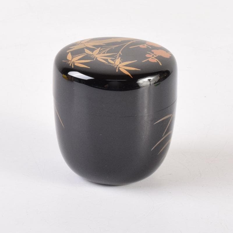 Kaga Maki-e Natsume by Nakamura Kyozo - Four Gentlemen with Daitoku-ji Box