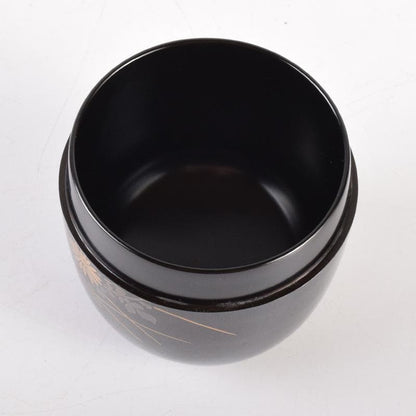 Kaga Maki-e Natsume by Nakamura Kyozo - Four Gentlemen with Daitoku-ji Box