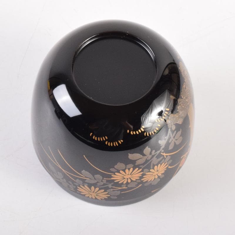 Kaga Maki-e Natsume by Nakamura Kyozo - Four Gentlemen with Daitoku-ji Box