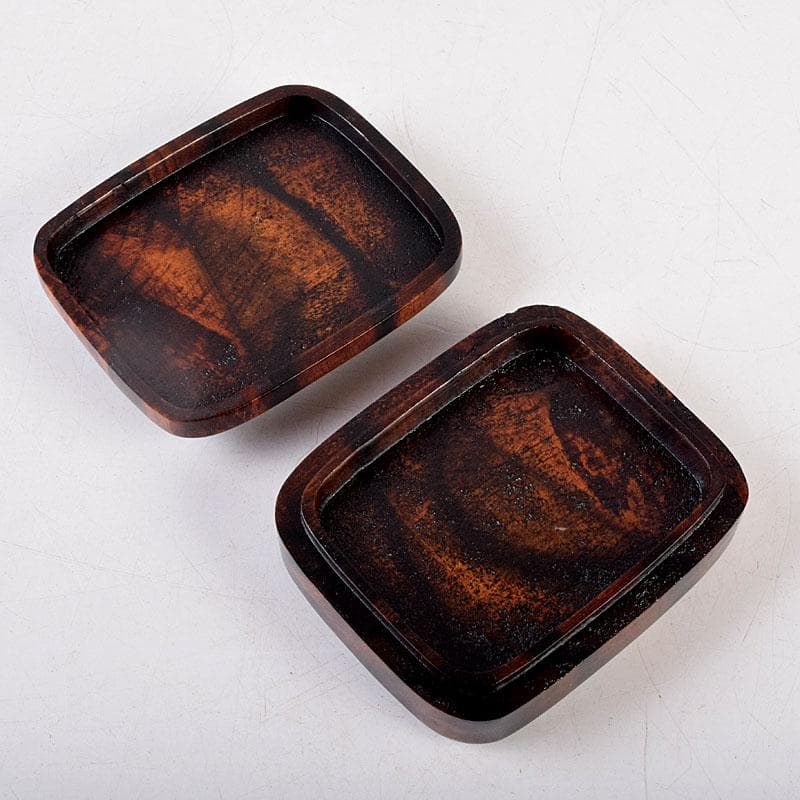 Firefly Maki-e Raden Kogo by Takeuchi Kosai, Black Persimmon Incense Box