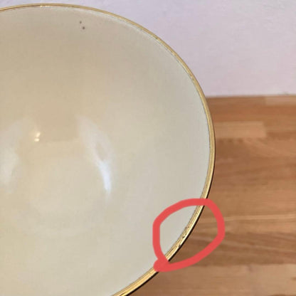 Kyoto-yaki Black Glaze Matcha Bowl by Genpei, Hand-painted Enamels